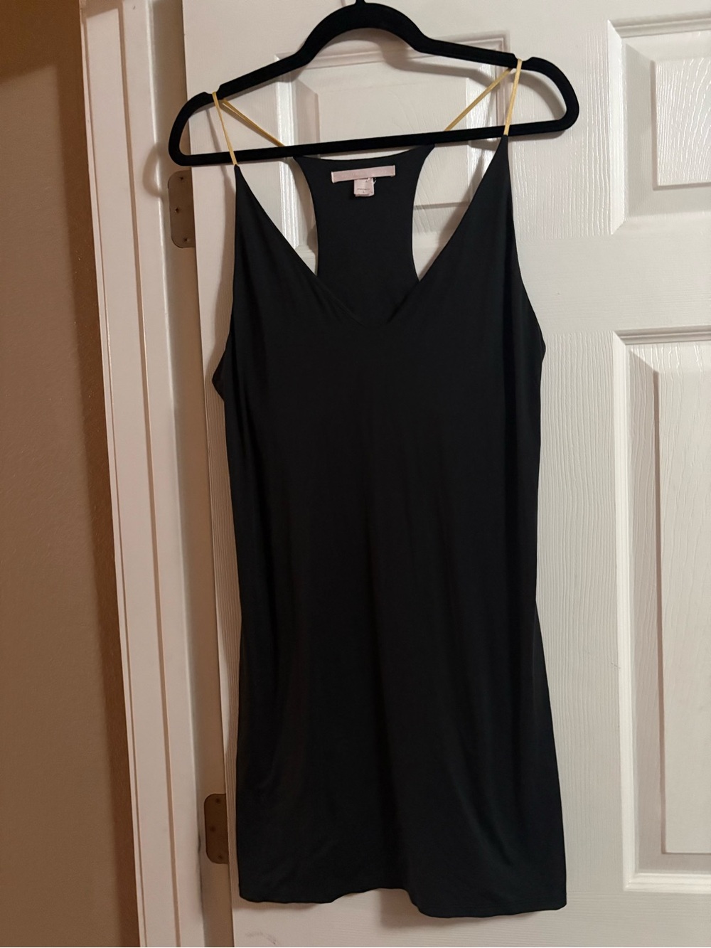 Victoria's Secret Y2K vintage slip dress spaghetti strap LBD shelf bra L